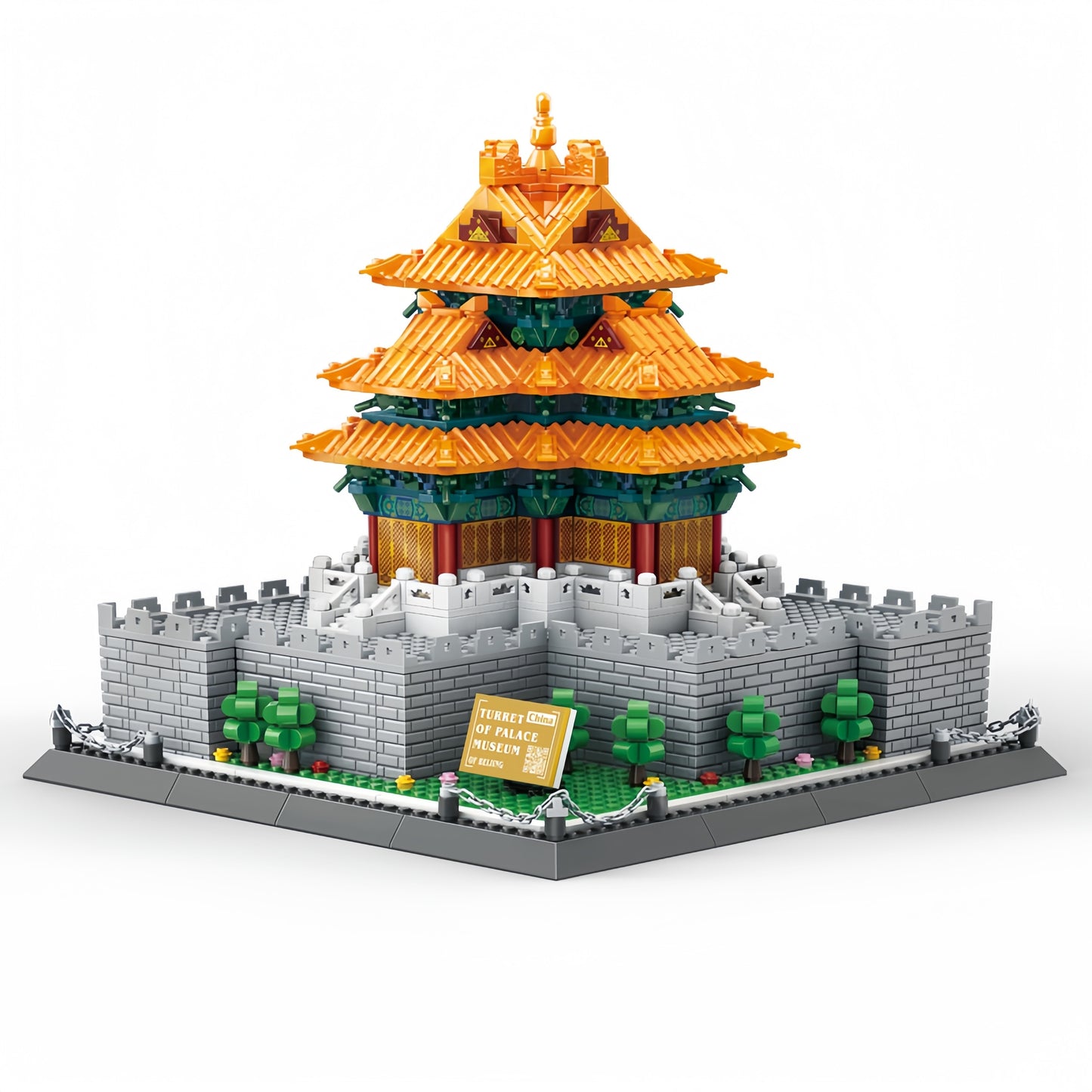 Turret Of Palace Museum Building Block set 1000/15000 pieces